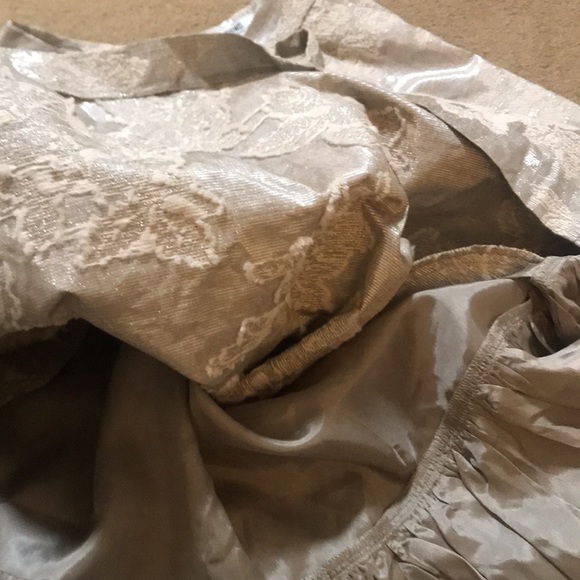 🌸NEW🌸 Moschino Cheap and Chic Rare Puffy Flower/Leaf Bow Tie Skirt - Picture 9 of 16